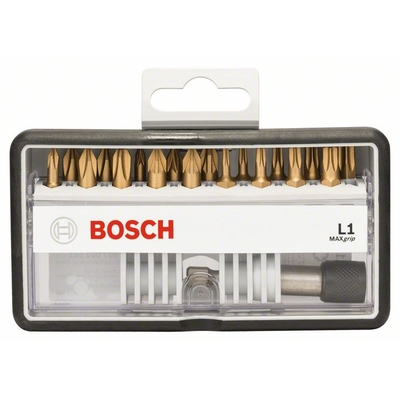 Набор Bosch Robust Line из 18+1 бит L Max Grip, 2607002581 (2607002581)