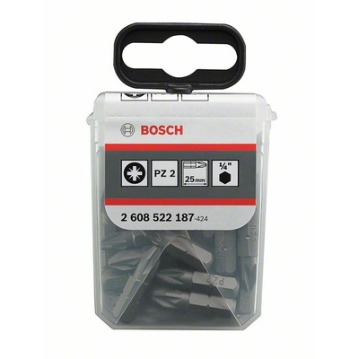 Бита Bosch Extra-Hart PZ2, 25 мм. (2608522187)