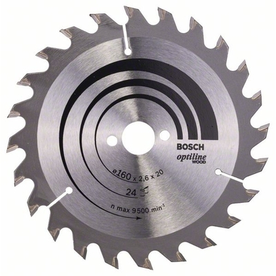 Пильный диск Bosch Optiline Wood, 160x20 мм. (2608640596)