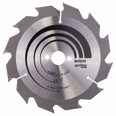 Пильный диск Bosch Optiline Wood, 160x20 мм. (2608641170)