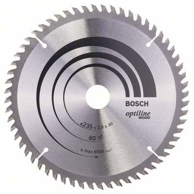Пильный диск Bosch Optiline Wood, 235x30 мм. (2608641192)