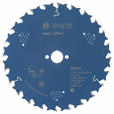 Пильный диск Bosch Expert for Wood, 180x20 мм. (2608644029)