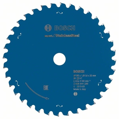 Пильный диск Bosch Expert for Stainless Steel, 185x20 мм. (2608644289)