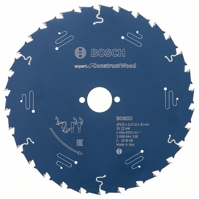 Пильный диск Bosch EX CW H 230x30-30, 230x30 мм. (2608644338)