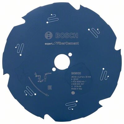 Пильный диск Bosch EX FC H 230x30-6, 230x30 мм. (2608644347)