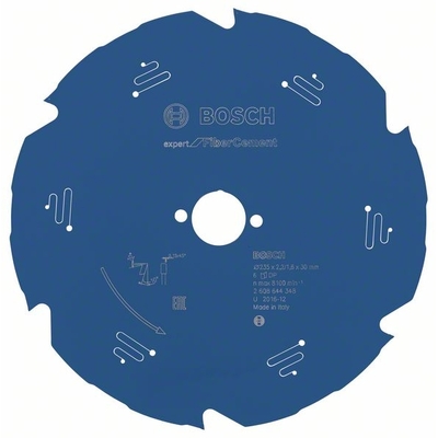 Пильный диск Bosch EX FC H 235x30-6, 235x30 мм. (2608644348)