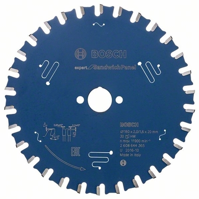 Пильный диск Bosch EX SH H 160x20-30, 160x20 мм. (2608644365)