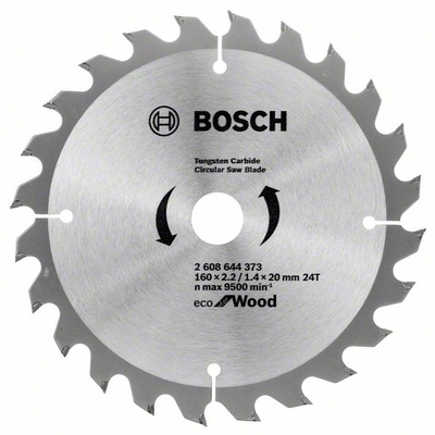 Пильный диск Bosch Eco for wood, 160x20 мм. (2608644373)
