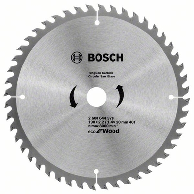 Пильный диск Bosch Eco for wood, 190x20 мм. (2608644378)