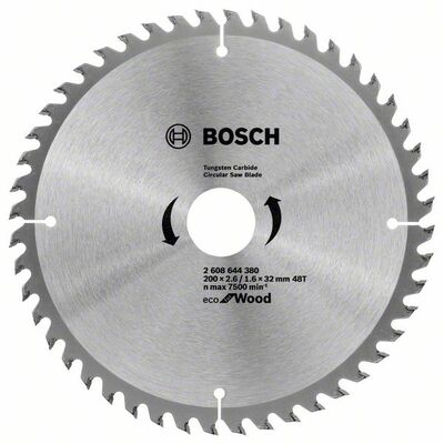 Пильный диск Bosch Eco for wood, 200x32 мм. (2608644380)