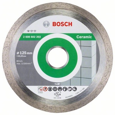 Алмазный диск Bosch Professional for Ceramic 125-22,23 (2608602202)
