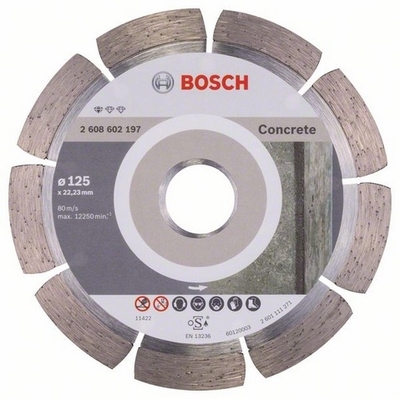 Алмазный диск Bosch Standart for Concrete 125-22,23 (2608602197)