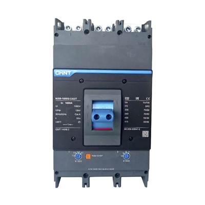 Автоматический выключатель Chint NXM-1600S/3Р 1600A 50кА, регулируемый (131378)
