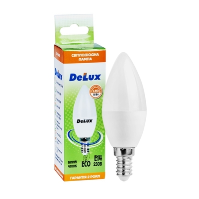 Лампа Delux BL37B 5Вт, 4100K, E14 (90002754)