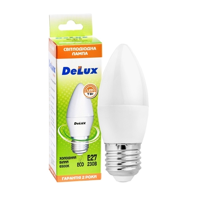 Лампа Delux BL37B 7Вт, 6500K, E27 (90009248)