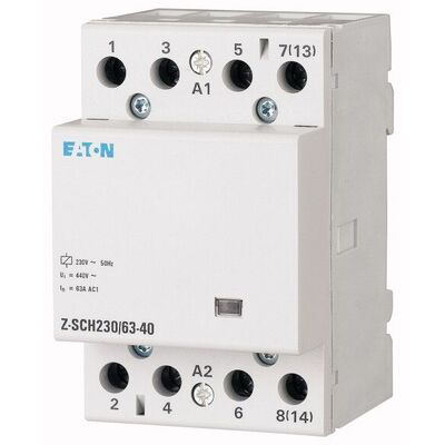 Контактор Eaton Z-SCH230/63-20, 63A, 2NO (248859)