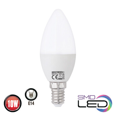 Лампа Horoz Electric Ultra-10 10W, 6400K, E14 (001-003-0010-010)