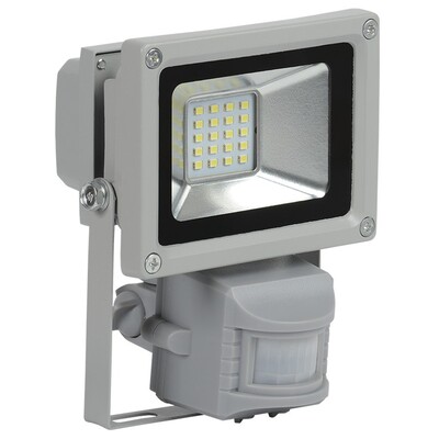 Прожектор світлодіодний IEK СДО 05-10Д SMD, IP44, ДД, сірий (LPDO502-10-K03)