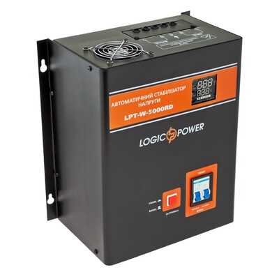 Стабилизатор напряжения LogicPower LPT-W-5000RD Black (4439)