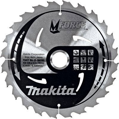 Пильный диск Makita MForce 235x30 24Т (B-08090)