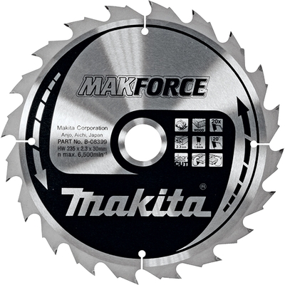 Пильный диск Makita MAKForce 170x30 24Т (B-08311)