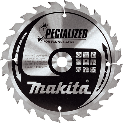 Пильный диск Makita Specialized 185x15,88 24T (B-09313)