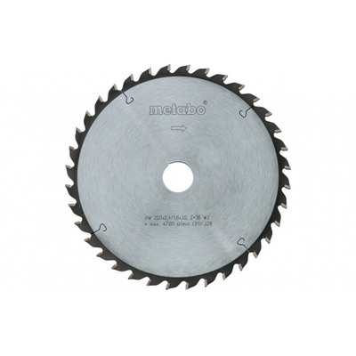 Пильный диск Metabo HW/CT 190x30, 16 FZ/FA 12° (628006000)