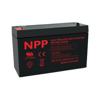 Аккумуляторная батарея NPP NP6-8Ah (NP6-8)