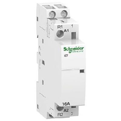 Контактор Schneider Electric iCT 16A 2NO 12В, AC (A9C22012)