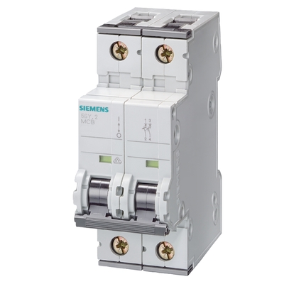 Автоматический выключатель Siemens 5SY4, 1+N, 1,6A, D, 10 kA (5SY4515-8)