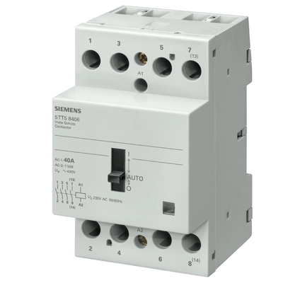 Контактор Siemens 4NO, 63A, 230В, AC, ручное управление (5TT5850-6)