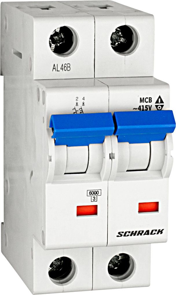 Автоматический выключатель Schrack Technik 2P, B16, 6kA (BM618216ME)